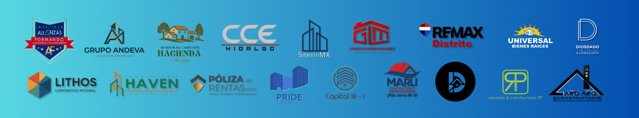 Logotipos de los aliados comerciales y expositores de la TUZOEXPO 2026